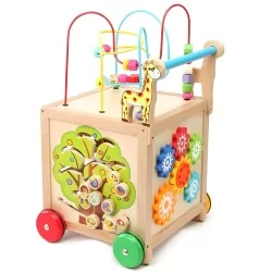 Caminador deluxe motricidad multifuncional montessori.