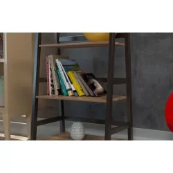 Estante escalonado de 3 repisas
