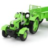 Tractor con coloso metalico escala 1:18 Kaidiwei VERDE