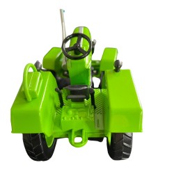 Tractor con coloso metalico escala 1:18 Kaidiwei VERDE