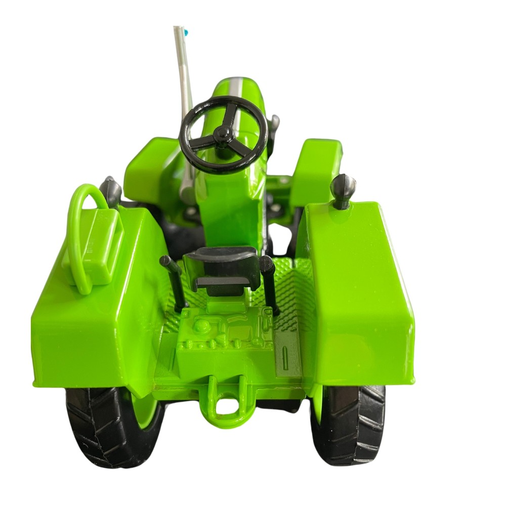 Tractor con coloso metalico escala 1:18 Kaidiwei VERDE