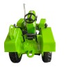 Tractor con coloso metalico escala 1:18 Kaidiwei VERDE