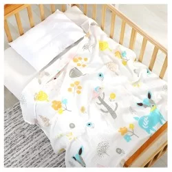 Manta Envolver Muselina 100% algodón 120x120 Ciervo