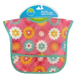 Babero Niña impermeable con recipiente NOjo