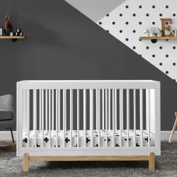 Cuna convertible 4 en 1 PoPPY Blanca Delta Children