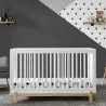 Cuna convertible 4 en 1 PoPPY Blanca Delta Children