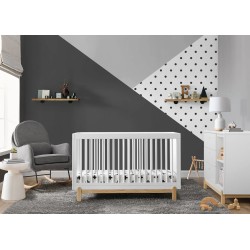 Cuna convertible 4 en 1 PoPPY Blanca Delta Children