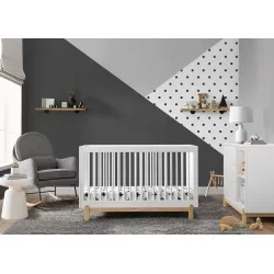 Cuna convertible 4 en 1 PoPPY Blanca Delta Children