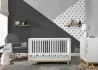 Cuna convertible 4 en 1 PoPPY Blanca Delta Children