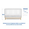 Cuna convertible 4 en 1 PoPPY Blanca Delta Children