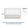 Cuna convertible 4 en 1 PoPPY Blanca Delta Children