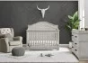 Cuna de madera solida convertible 6 en 1 Asher Rustic