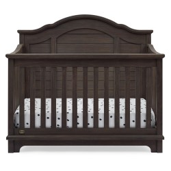 Cuna de madera solida convertible 6 en 1 Asher Gris
