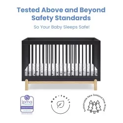 Cuna convertible 4 en 1 PoPPY Midnight Delta Children