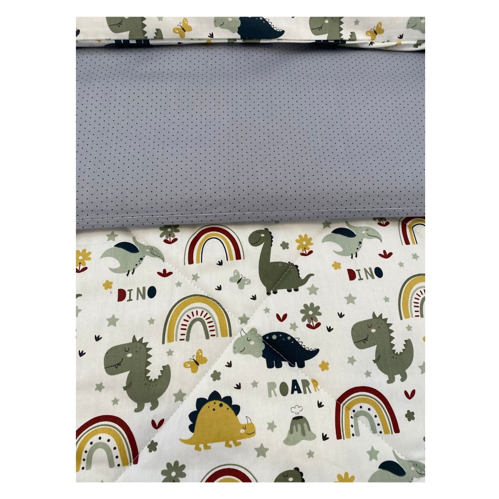 Set ropa para cama de transición Dino de 4 piezas