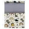 Set ropa para cama de transición Dino de 4 piezas