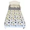Set ropa para cama de transición Dino de 4 piezas