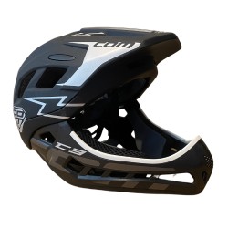 Casco Integral ninos ComSports BLACK Go