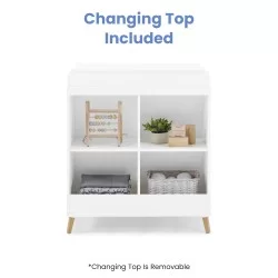 Mudador con repisas Jordan Delta Children