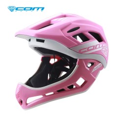 Casco Integral Ninas ComSports Pink Extreme
