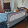 Baranda abatible para cama gris 120x60 CoBaby