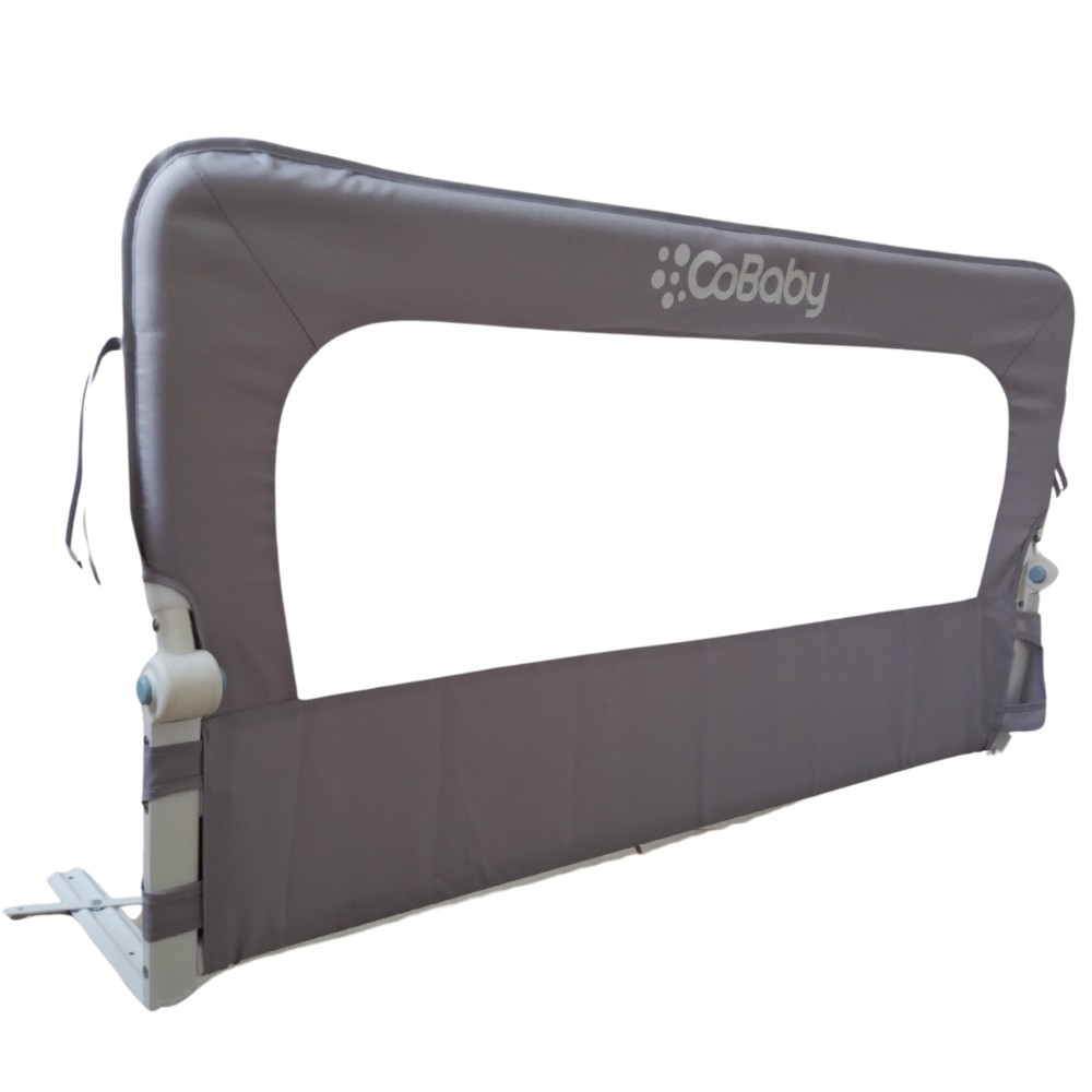 Baranda abatible para cama gris 120x60 CoBaby Baranda abatible para cama gris 120x60 CoBaby