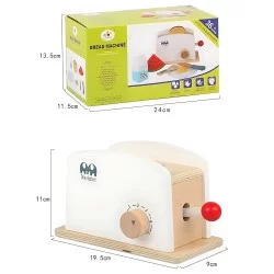 Set desayuno de madera didáctico