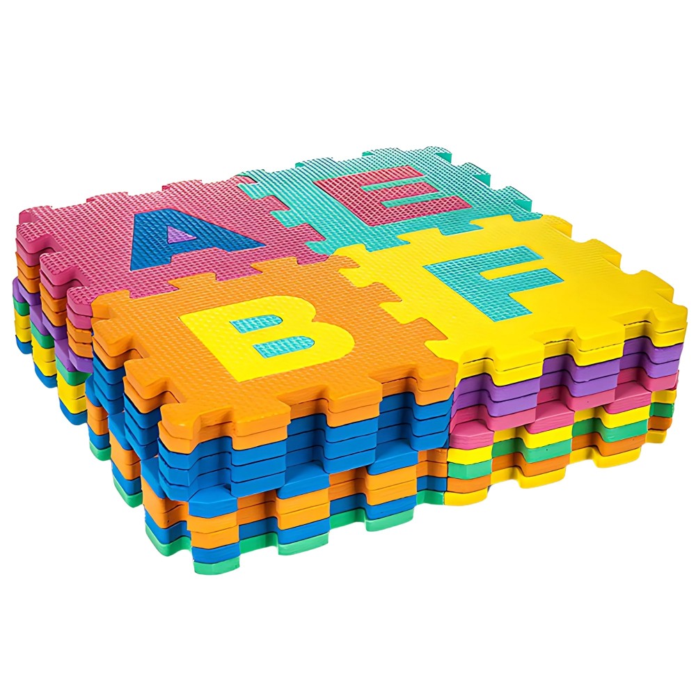 Pack 26 goma eva abecedario completo 30x30