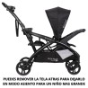 Coche Doble Sit N' STAND 2.0 DASH BLACK
