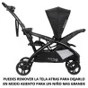 Coche Doble Sit N' STAND 2.0 DASH BLACK