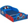 Delta Children Cama infantil transición Spider-Man Sleep and Play con barandillas integradas