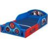 Delta Children Cama infantil transición Spider-Man Sleep and Play con barandillas integradas