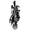Coche Doble Sit N Stand phantom ultra hermano mayor menor Baby Trend + silla infantil