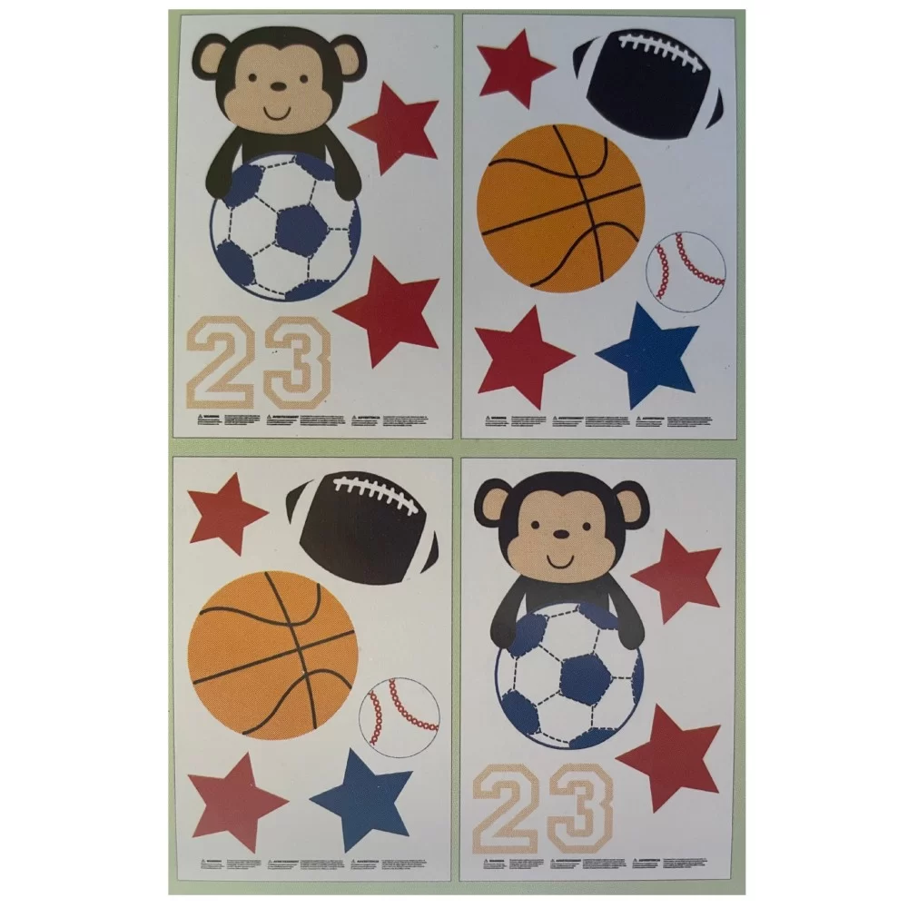 Autoadhesivos para decoracion de Muro Playtime