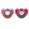 Pack 2 Chupete silicona gumdrop 6-18 meses Pink