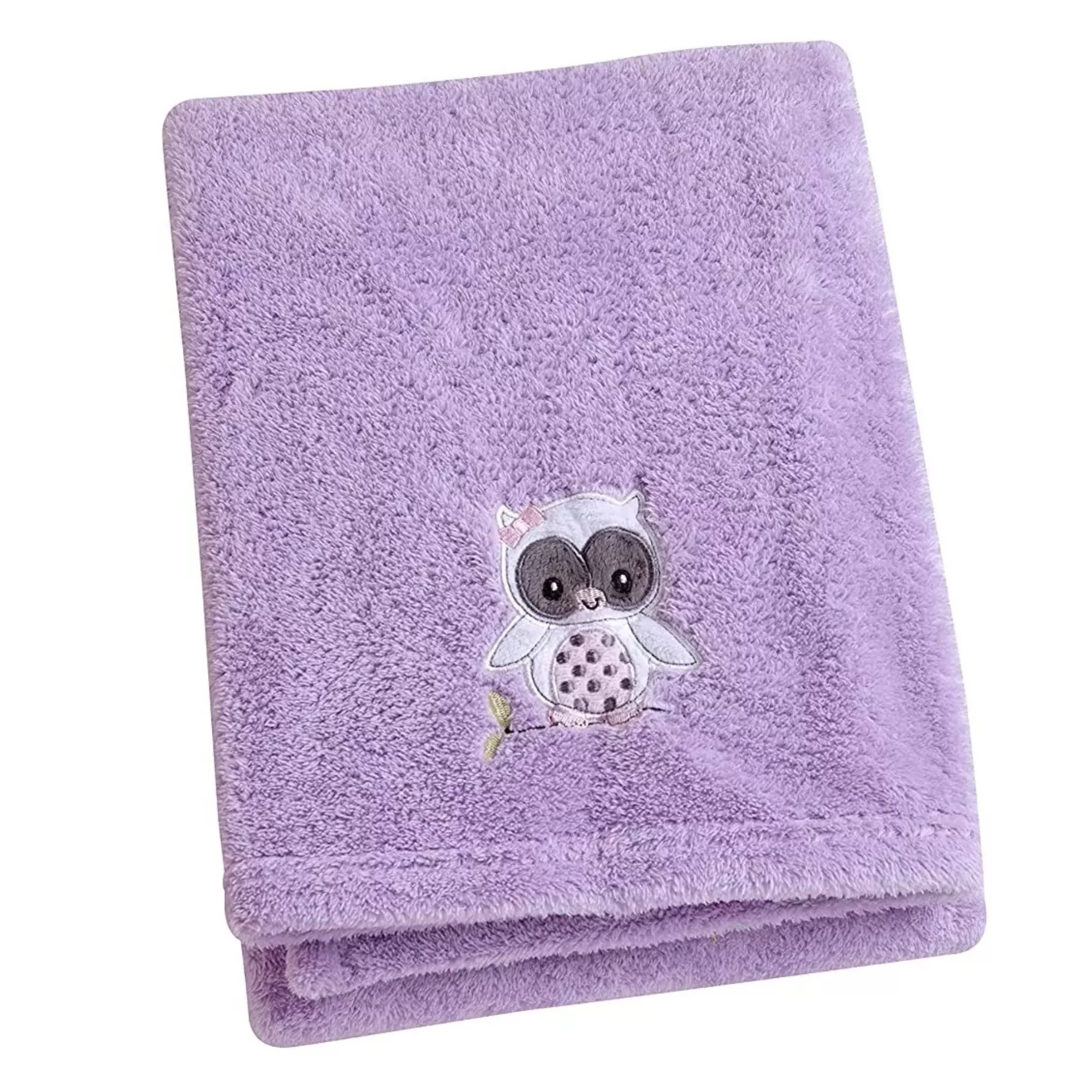 Mantita Búho Coral Fleece 76x102cm