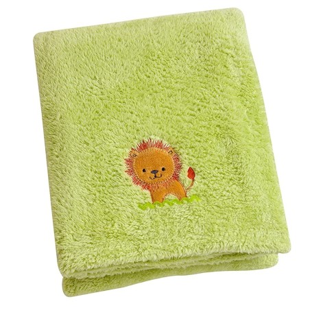 Mantita Frazada Coral Fleece Leon Nojo