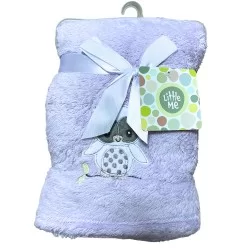 Mantita Frazada Búho Coral Fleece 76x102cm