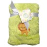 Mantita Frazada Coral Fleece Leon Nojo
