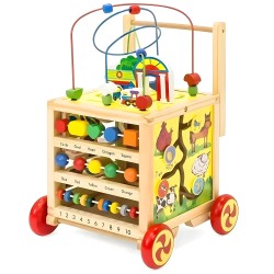 Caja motricidad multifuncional y caminador con pronosupinador.