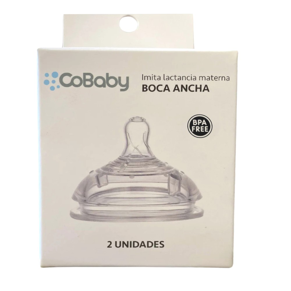 Pack 2 Chupete de repuesto Silicona Cobaby