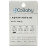 Pack 2 Chupete de repuesto Silicona Cobaby