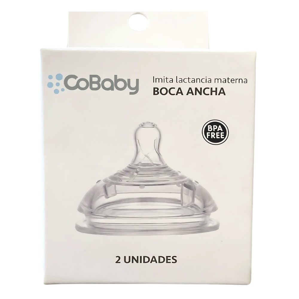 Pack 2 Chupete de repuesto Silicona Cobaby