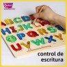 Tablero Cognitivo de abecedario y numeros