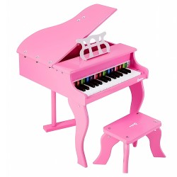Mini piano de Cola para niños Rosado