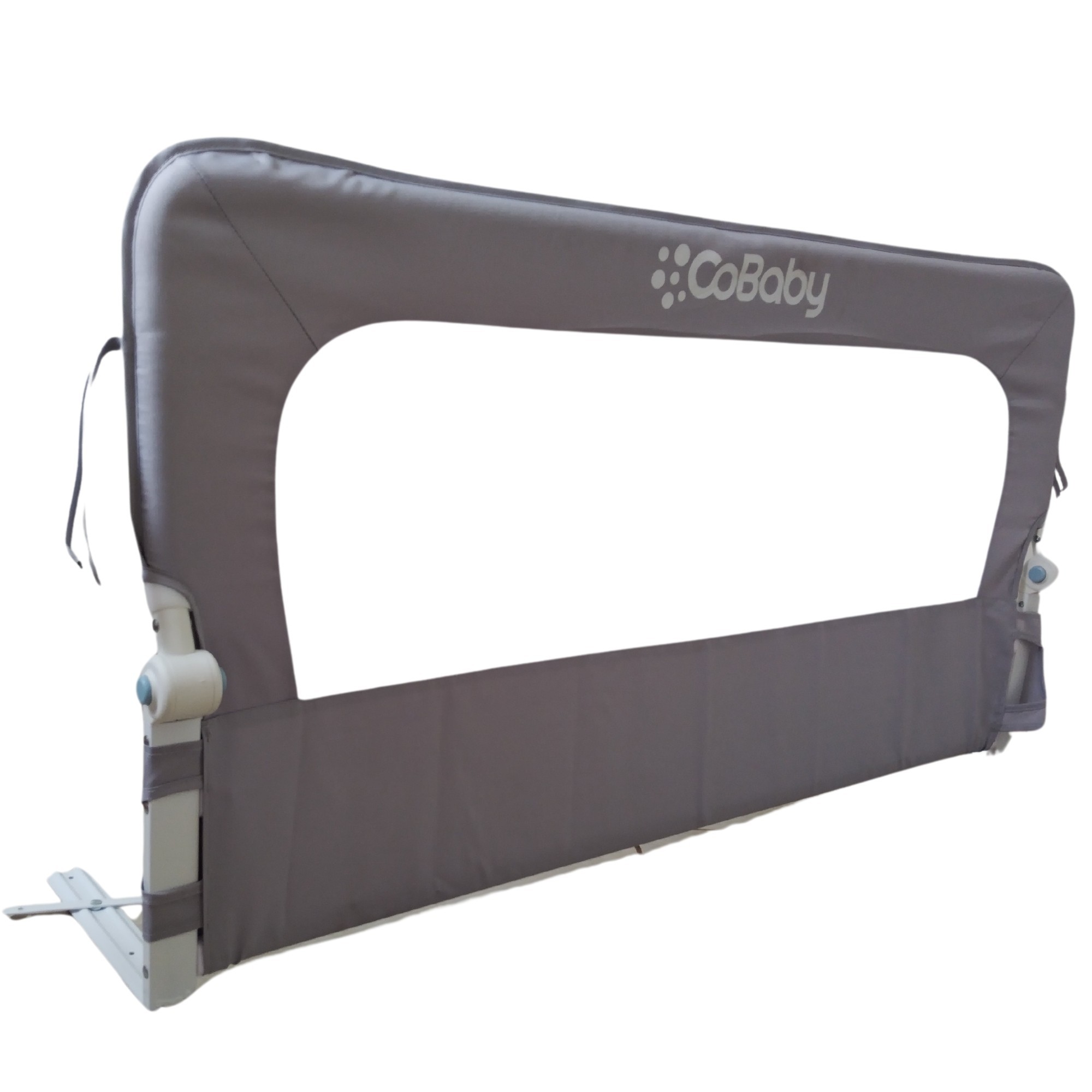 Baranda abatible para cama gris 150x60 CoBaby Baranda abatible para cama gris 150x60 CoBaby