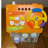 Cubo educativo Montessori casita de madera