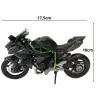 Moto Kawasaki Ninja H2R escala 1:12 colección