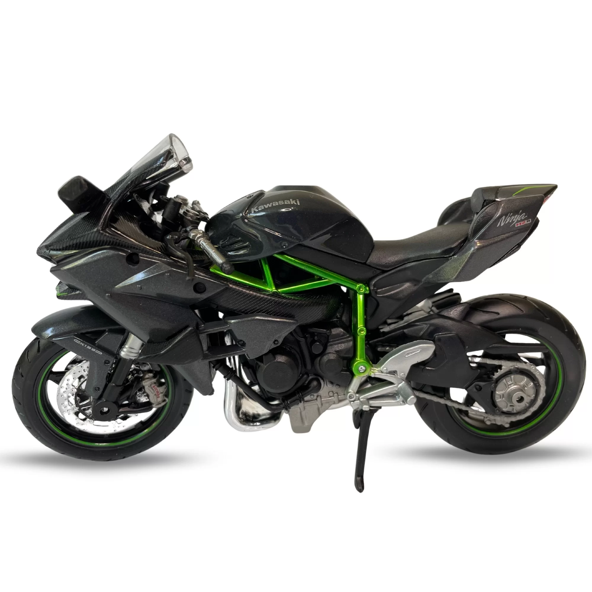 Moto Kawasaki Ninja H2R escala 1:12 colección