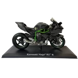 Moto Kawasaki Ninja H2R escala 1:12 colección